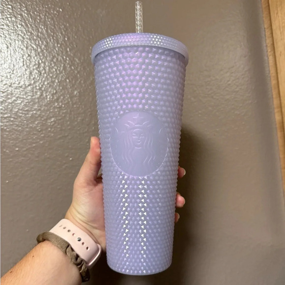 Starbucks Other - Purple Starbucks iridescent‎ spike cup